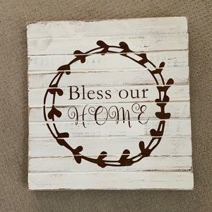 Farmhouse sign